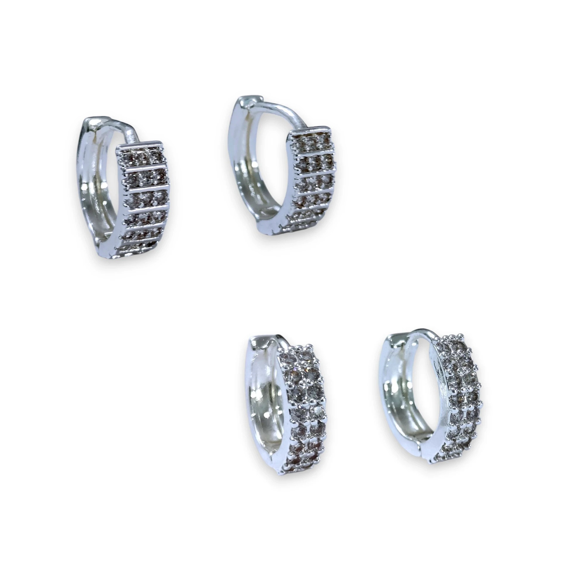 Argollas Micro Pavé