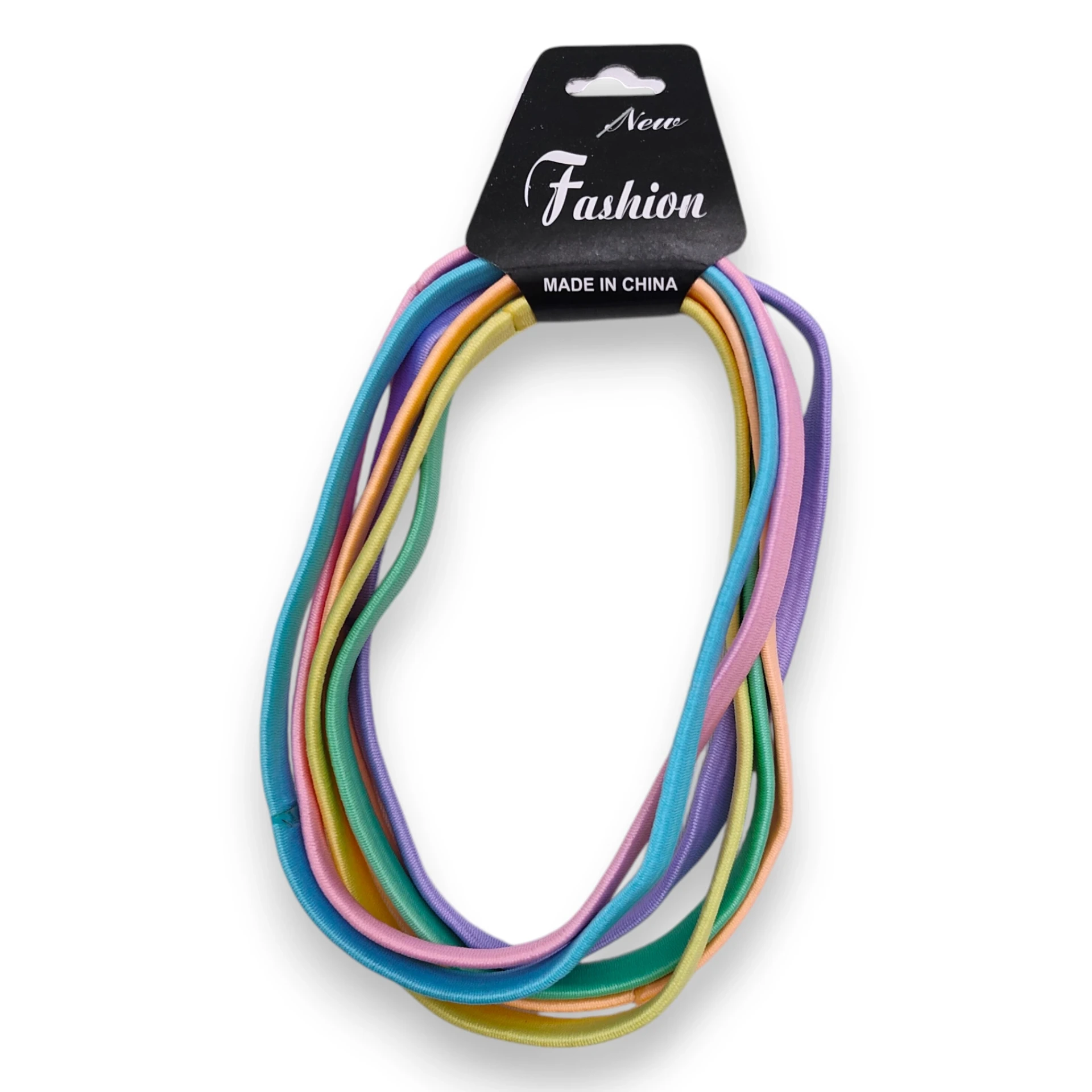 [VIN307185] Pack Vinchas Elastizadas Slim 2 (Multicolor)