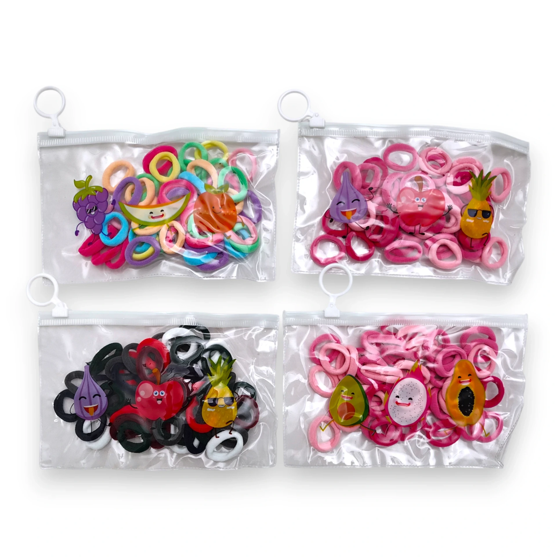 Pack Colitas Elásticas en Estuche Fruit