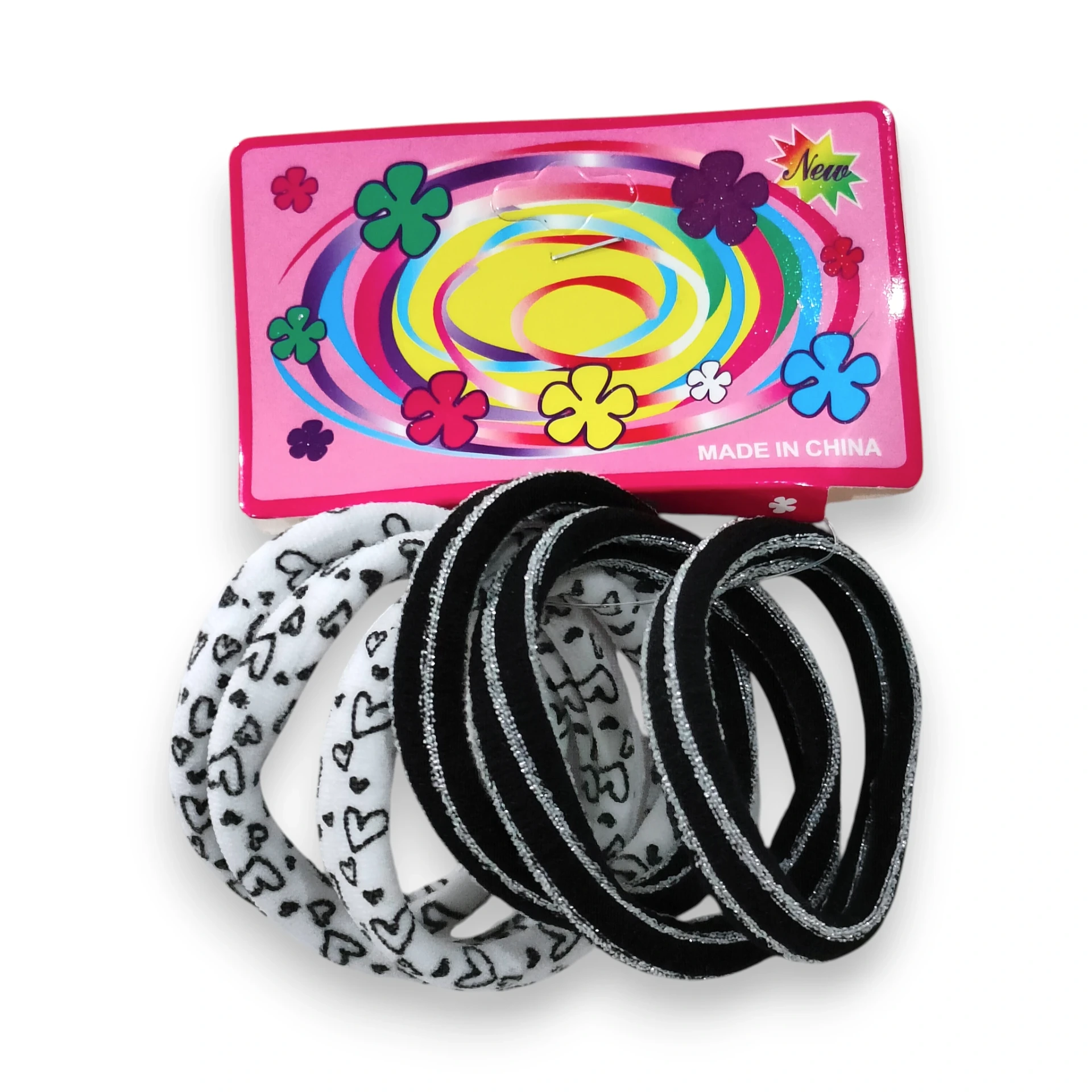 Colitas Hearts Black