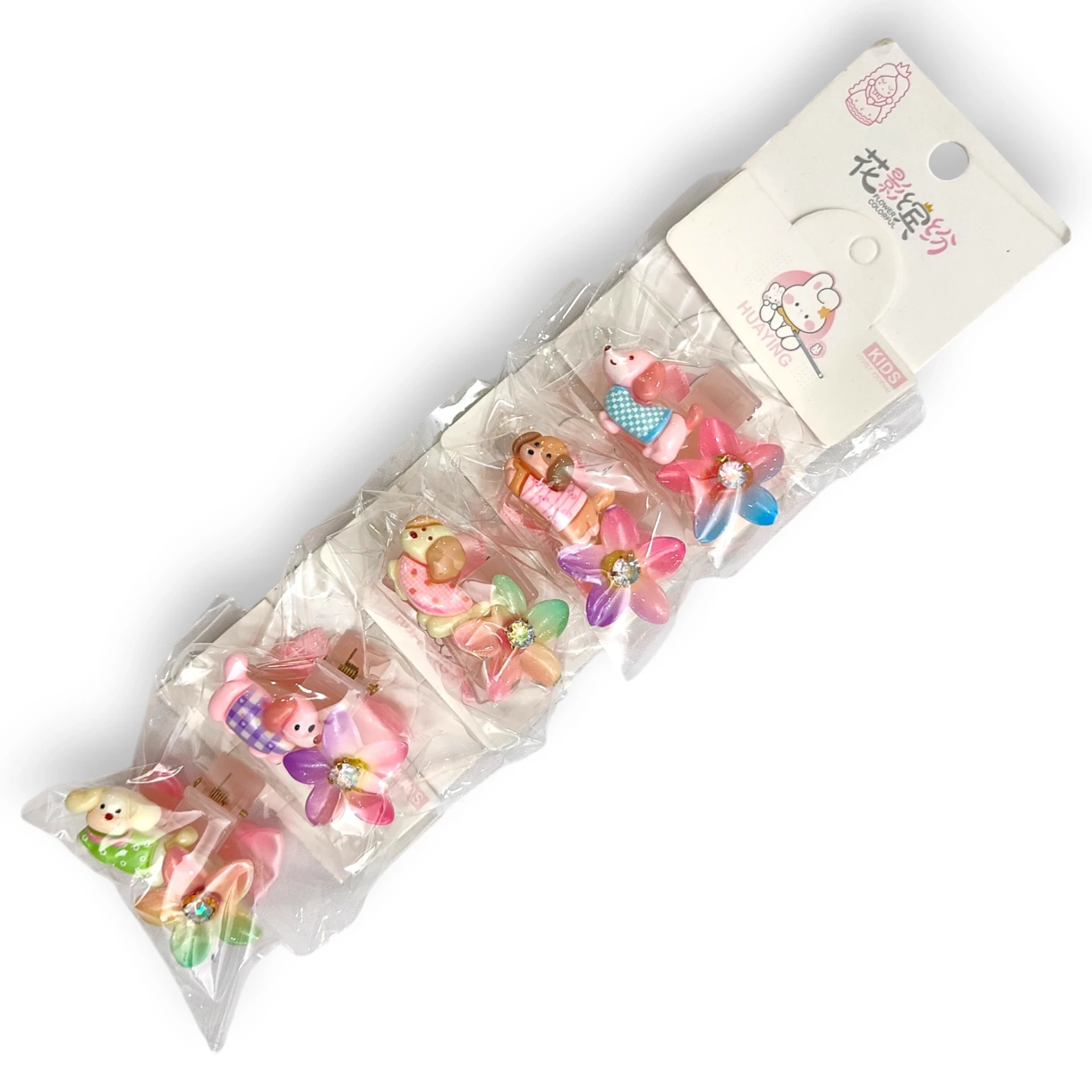 Broches Puppy Flower