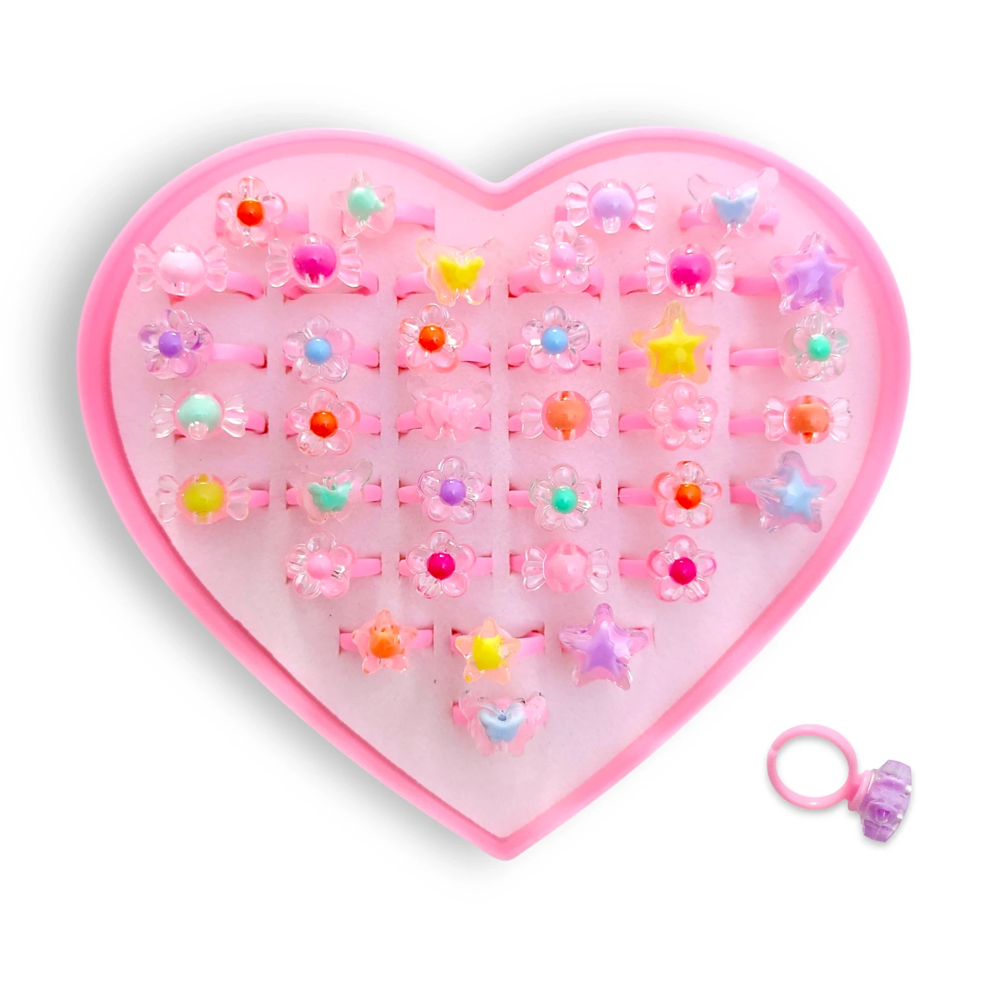 Anillo Candy Pastels Heart