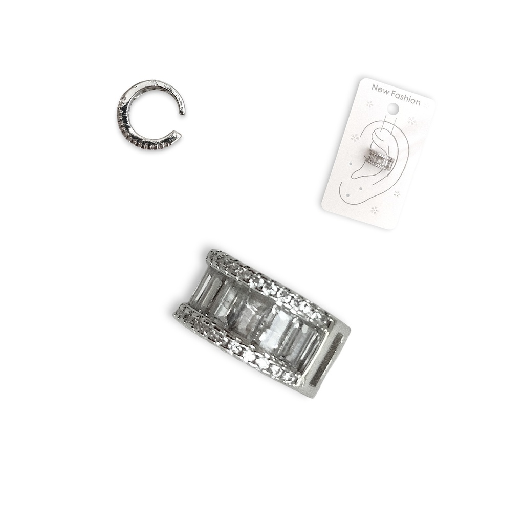[ARO05830A] Aro Cuff Baguette Brillante