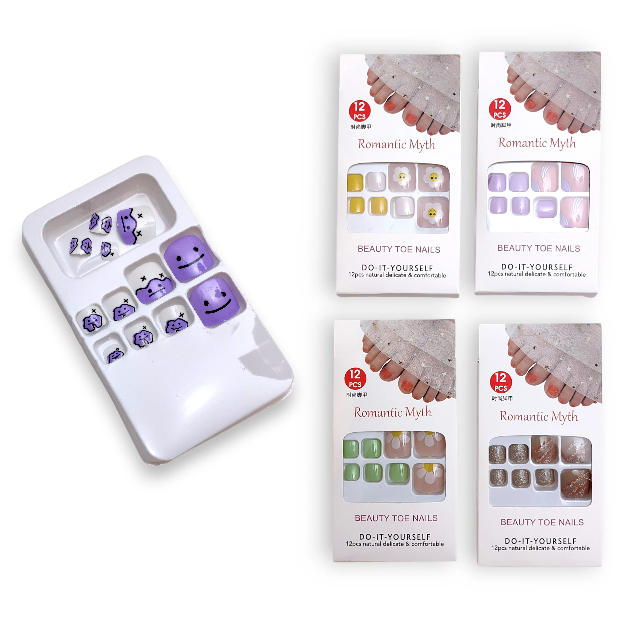[UNA801205] Uñas Estilo Pedi