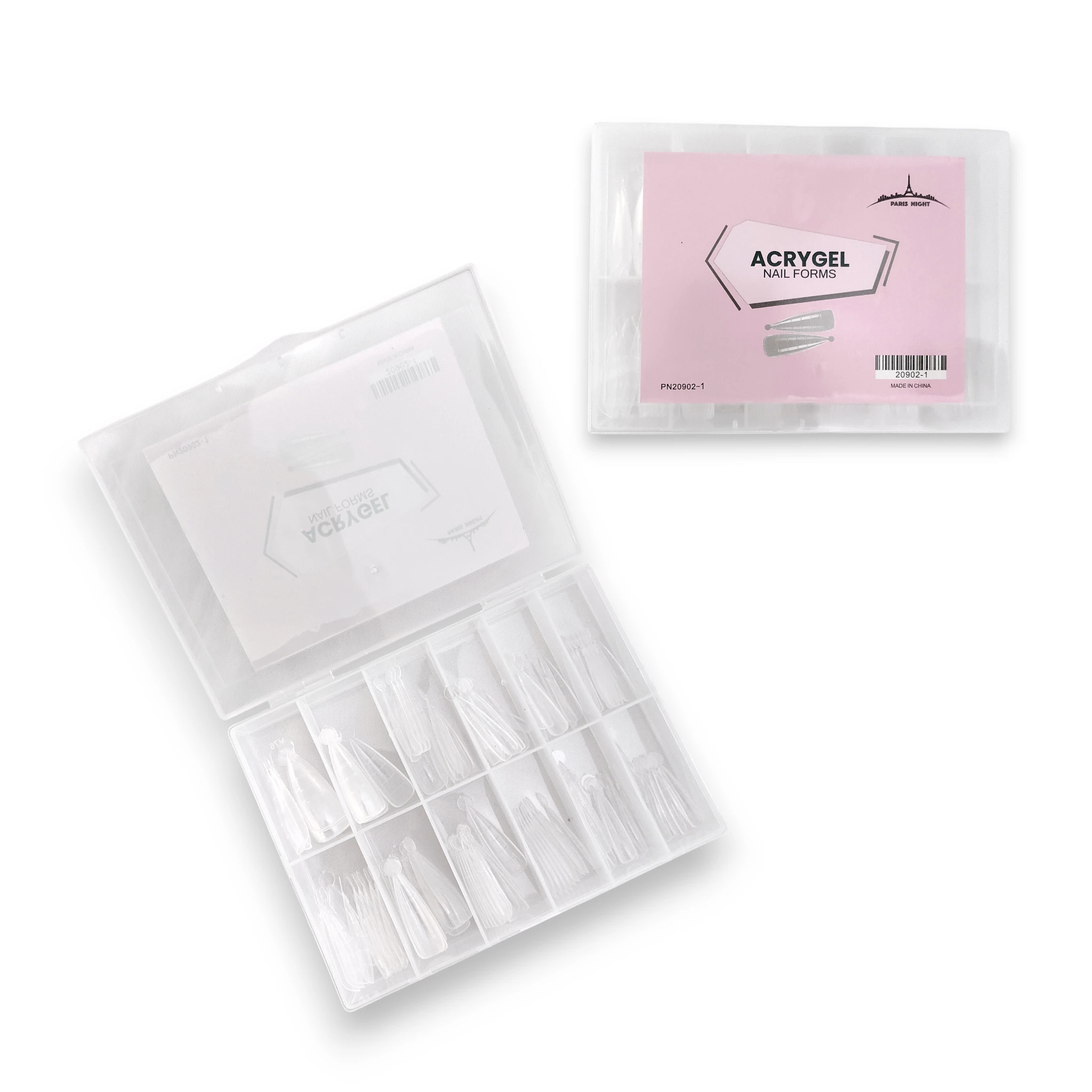 Moldes para uñas Dual System Pro