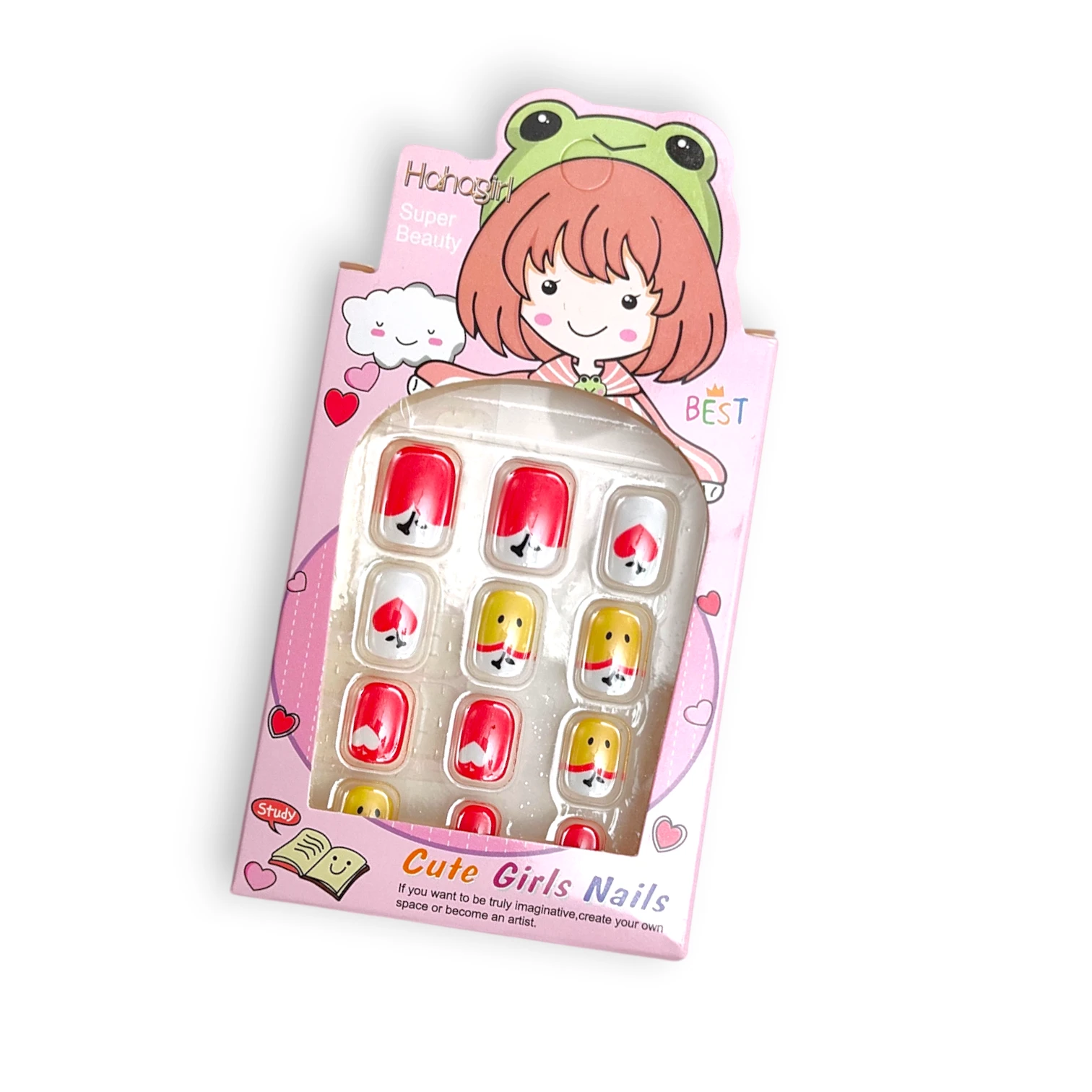 [UAS823061] Uñas Press-on Froggy Time