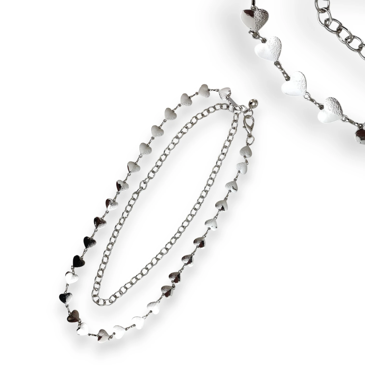 [CIN256504] Cinto Corazones Cadena
