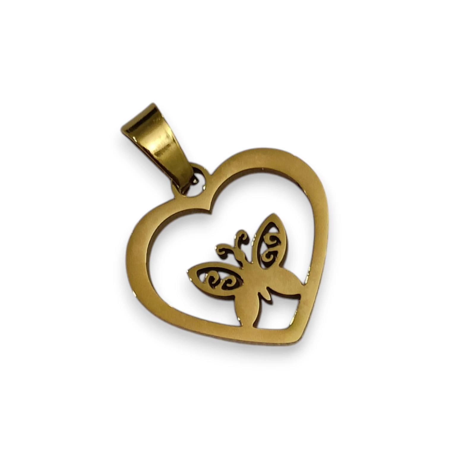 Dije Corazón Mariposa