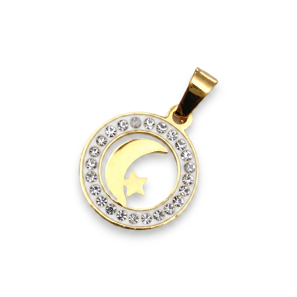 Dije Luna y Estrella