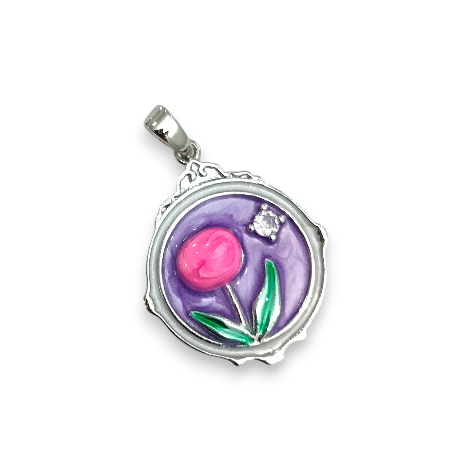 Dije Tulipán Esmaltado