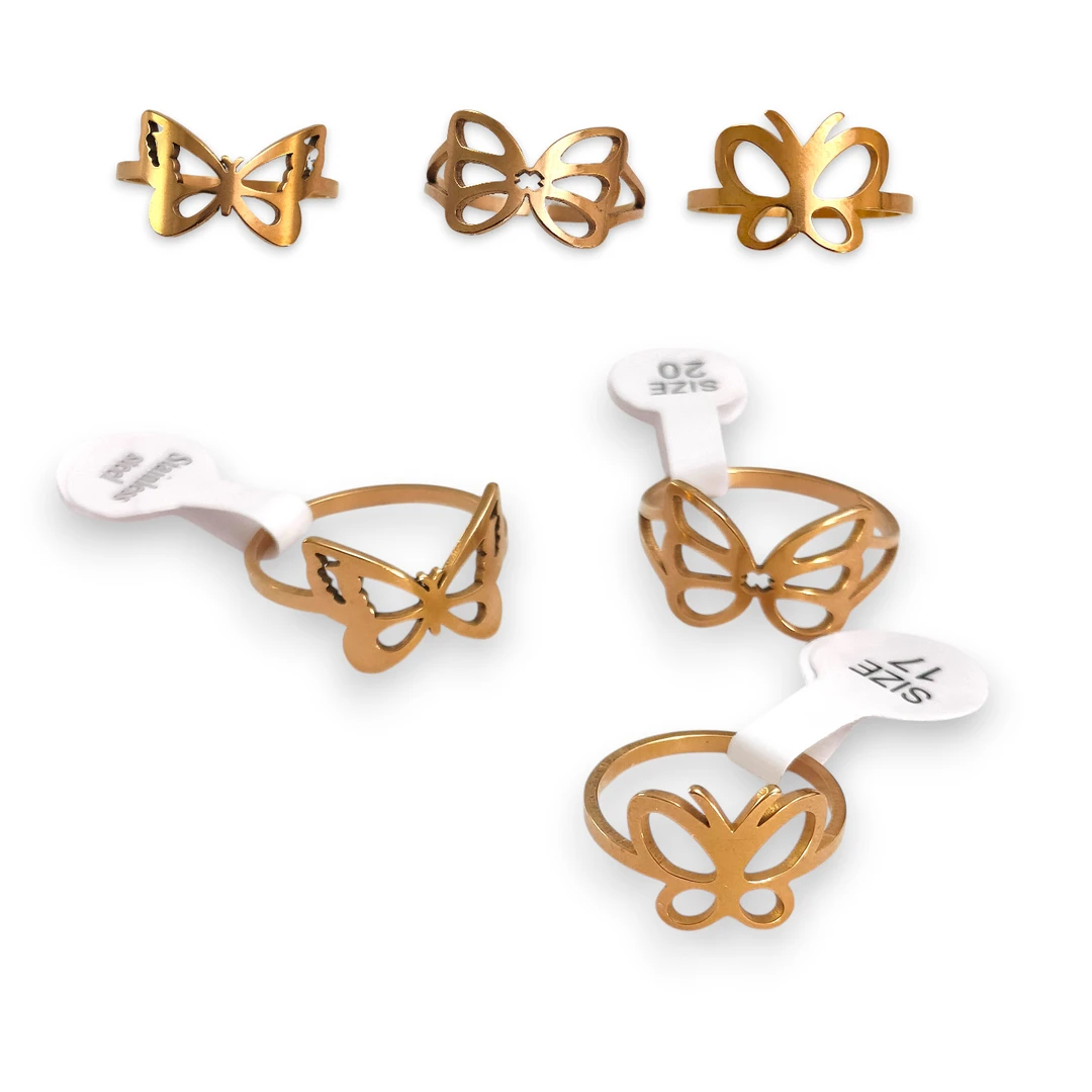Anillo Mariposa Calada