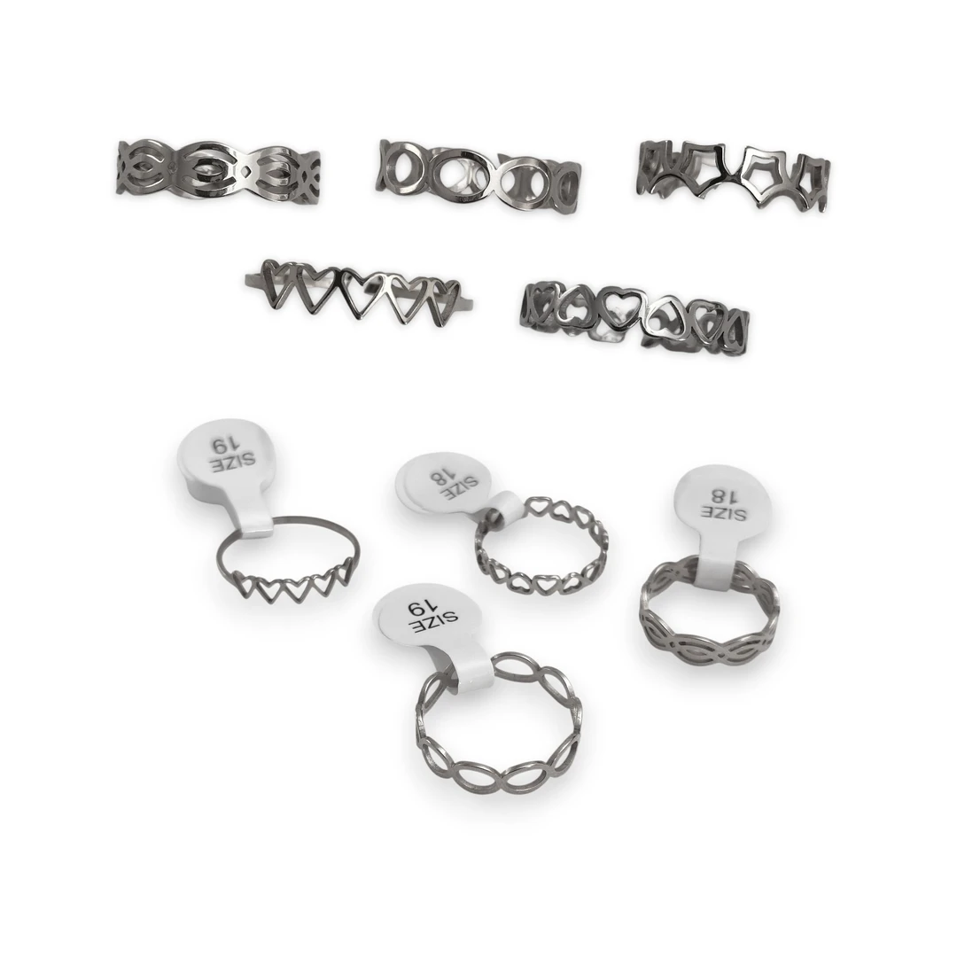 Anillos Calados Modernos