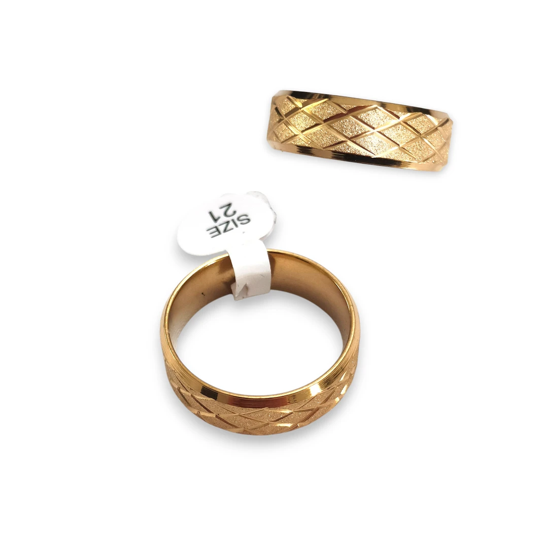 Anillo Elegante Texturado