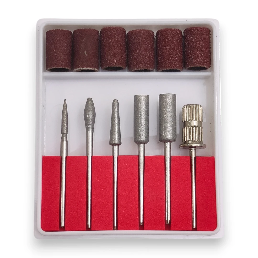 Set Fresas y Bandas para Uñas