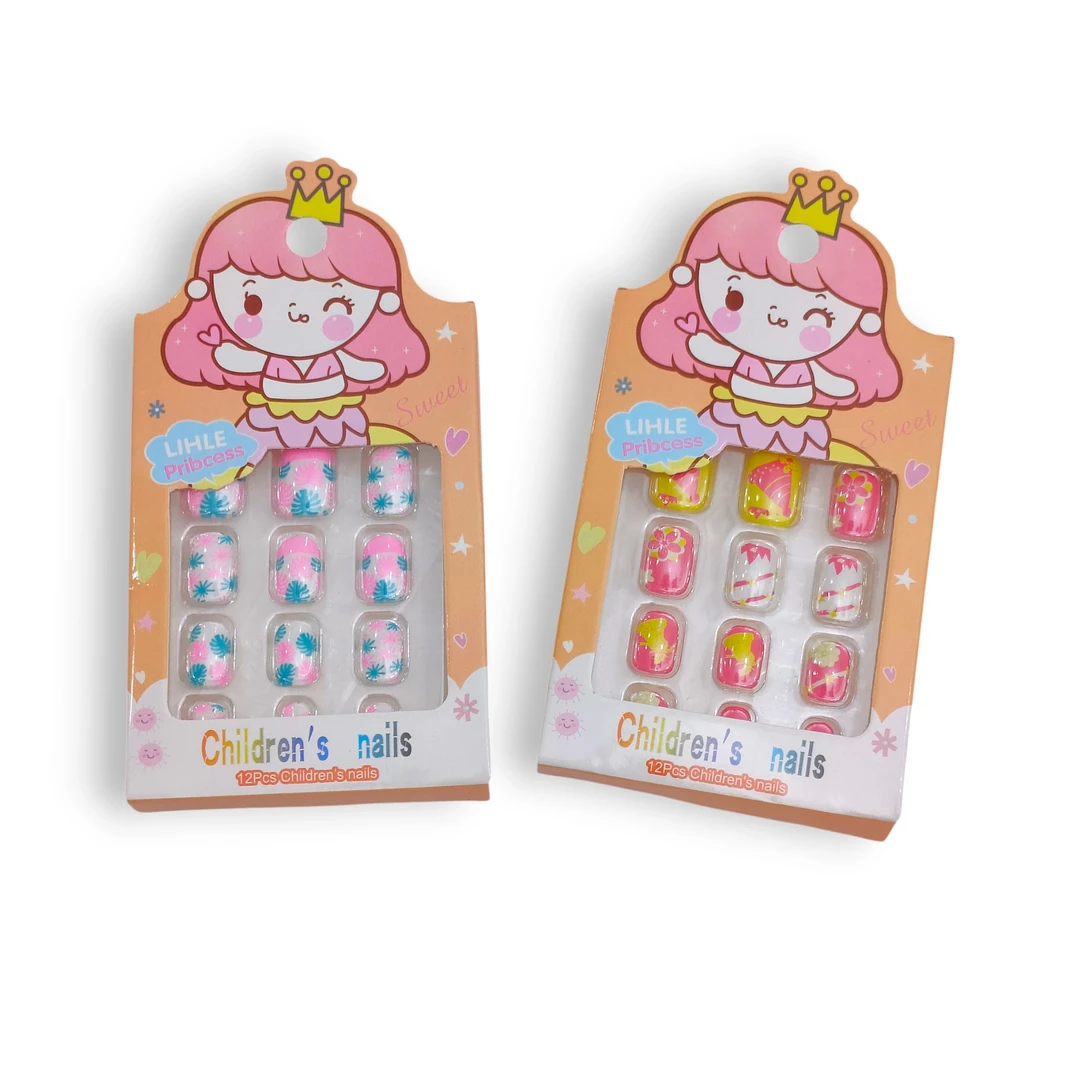 [UÑA120146] Uñas Autoadhesivas Infantil