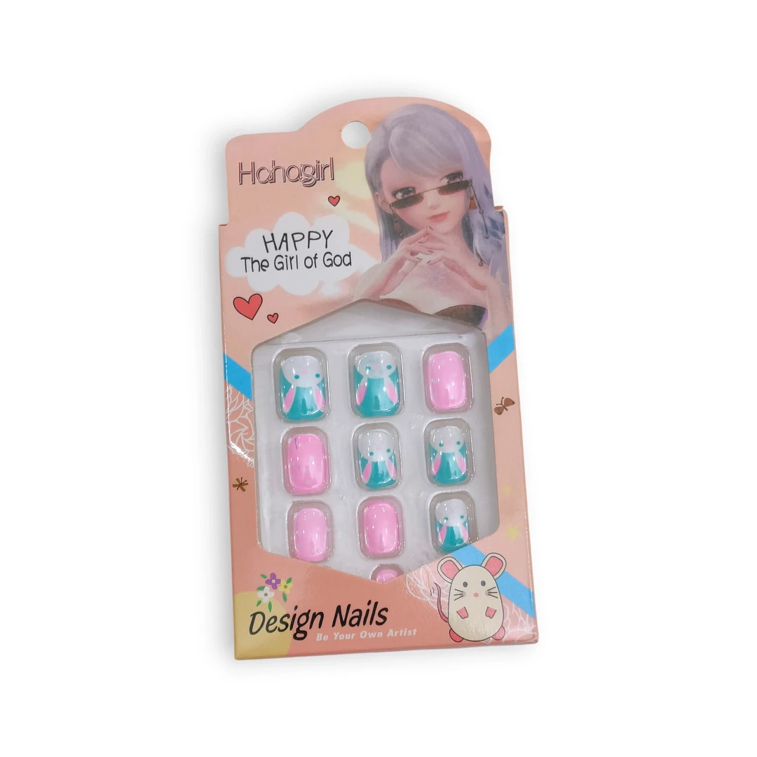 [UÑS822033] Uñas Adhesivas Infantiles