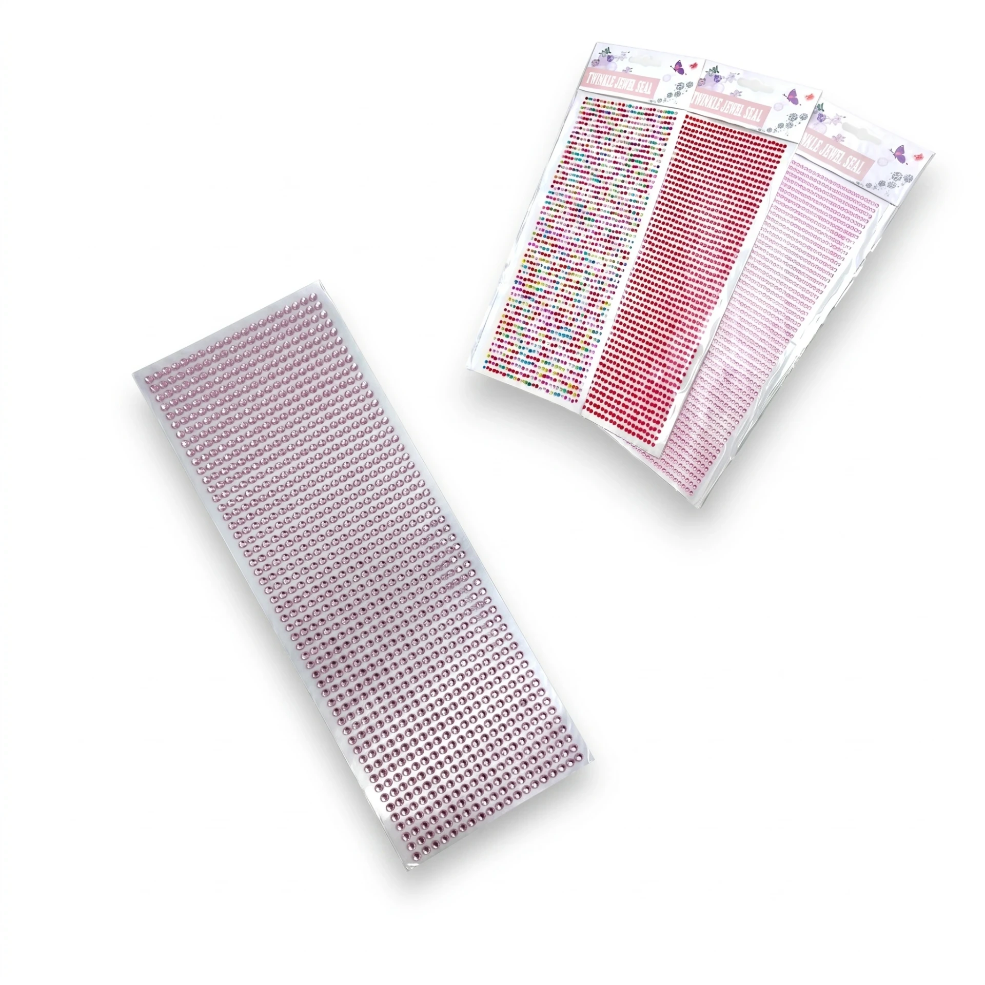 [GEM020003] Gemas Adhesivas Glam 2 (Rosa Soft)