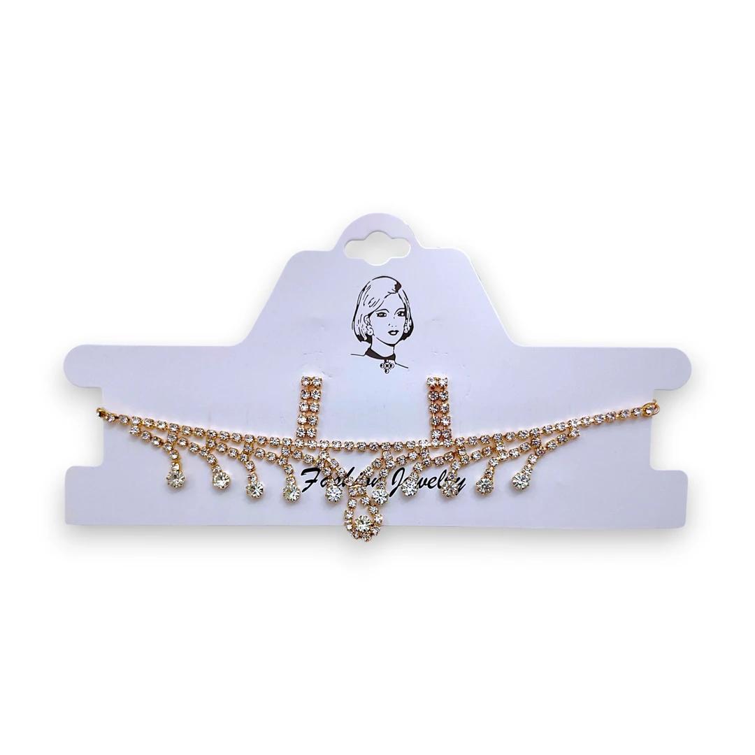 [CON123456] Conjunto Choker Strass