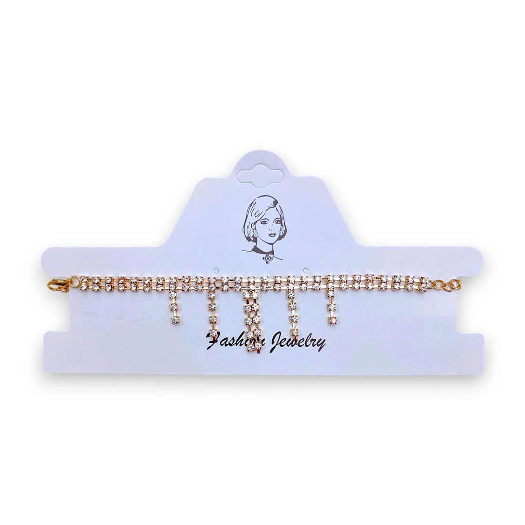 Choker Cascada Strass