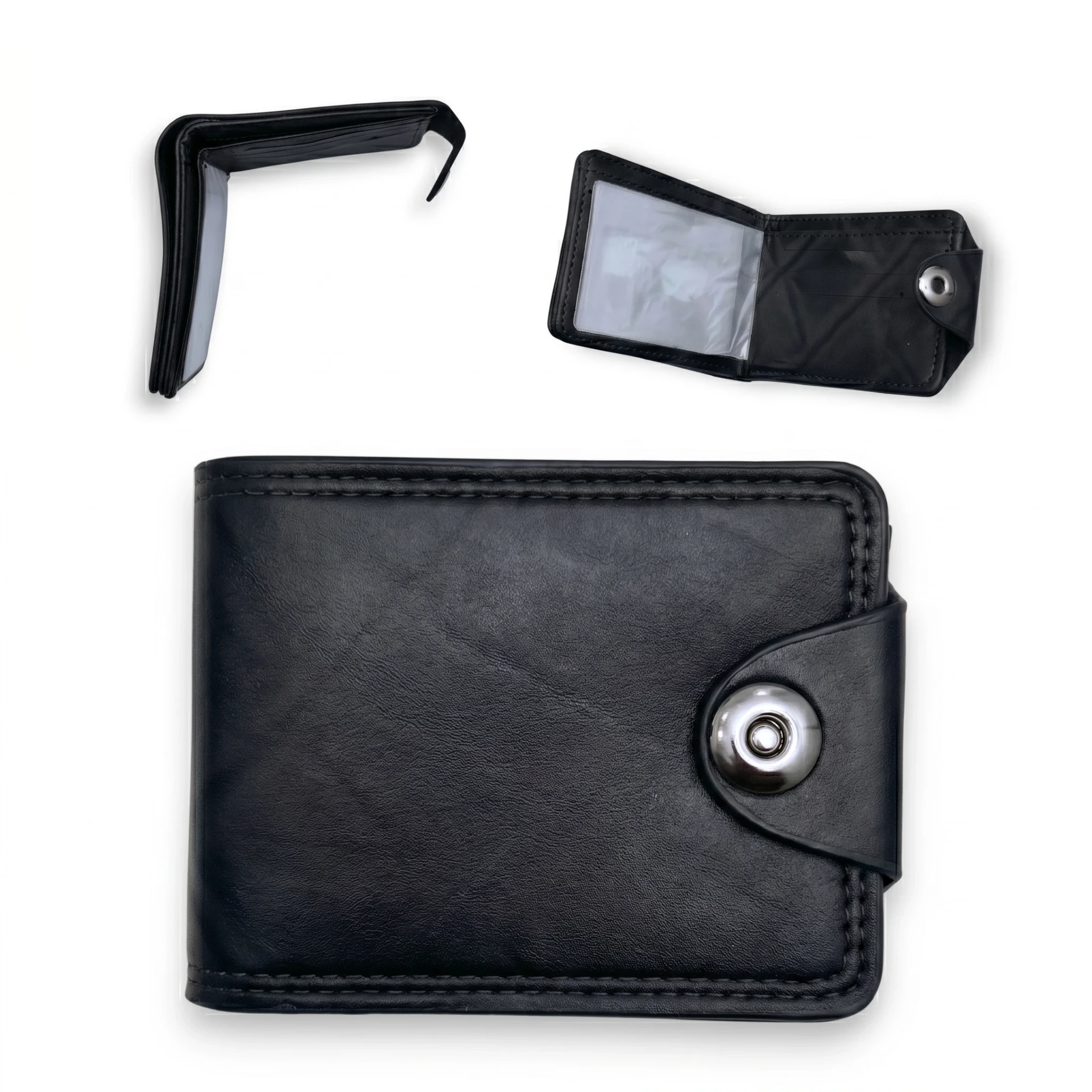 [BIL928375] Billetera Minimalista (Clásico Noir)