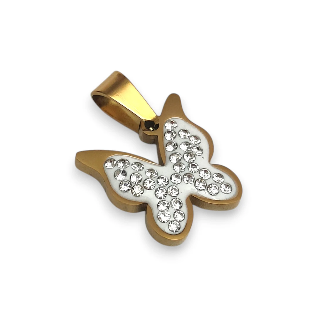 Dije Mariposa Brillante