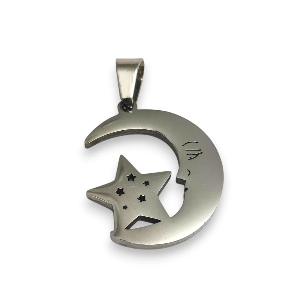 Dije Luna y Estrella