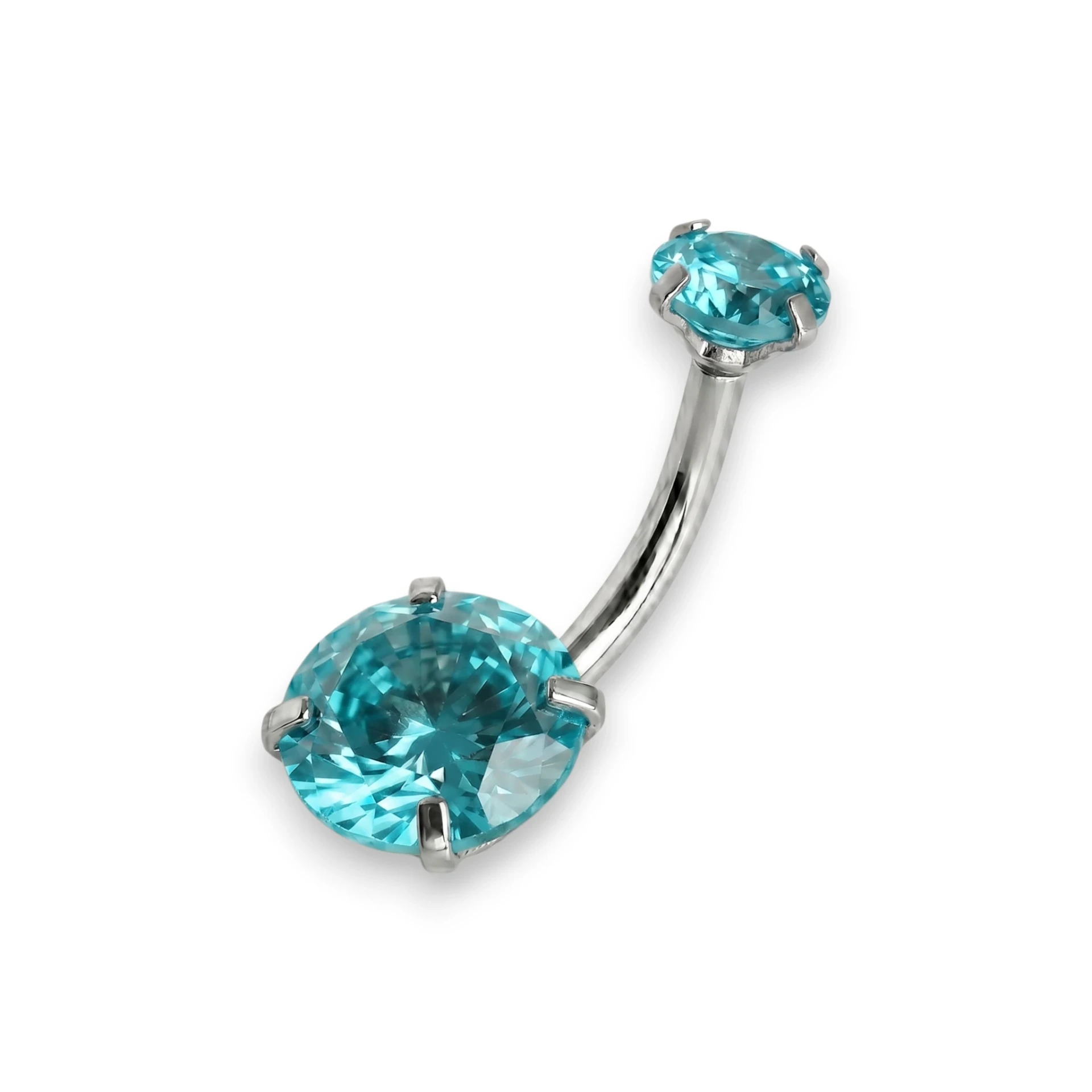 [PIE789013] Piercing Ombligo Doble Strass (Celestial)