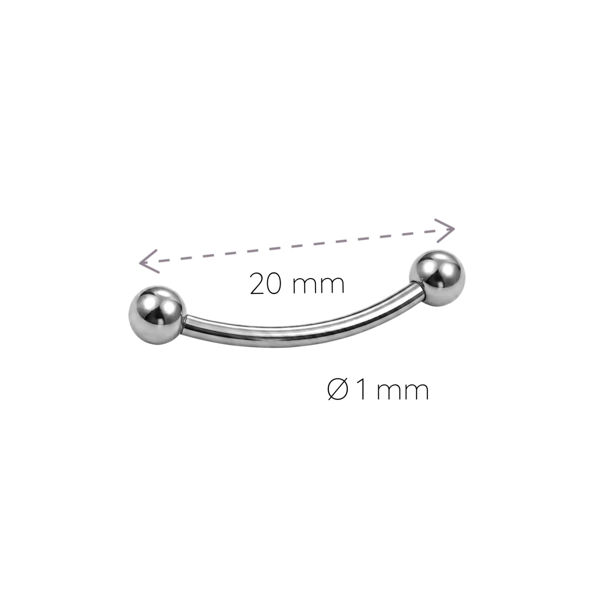 Piercing Curvo 20