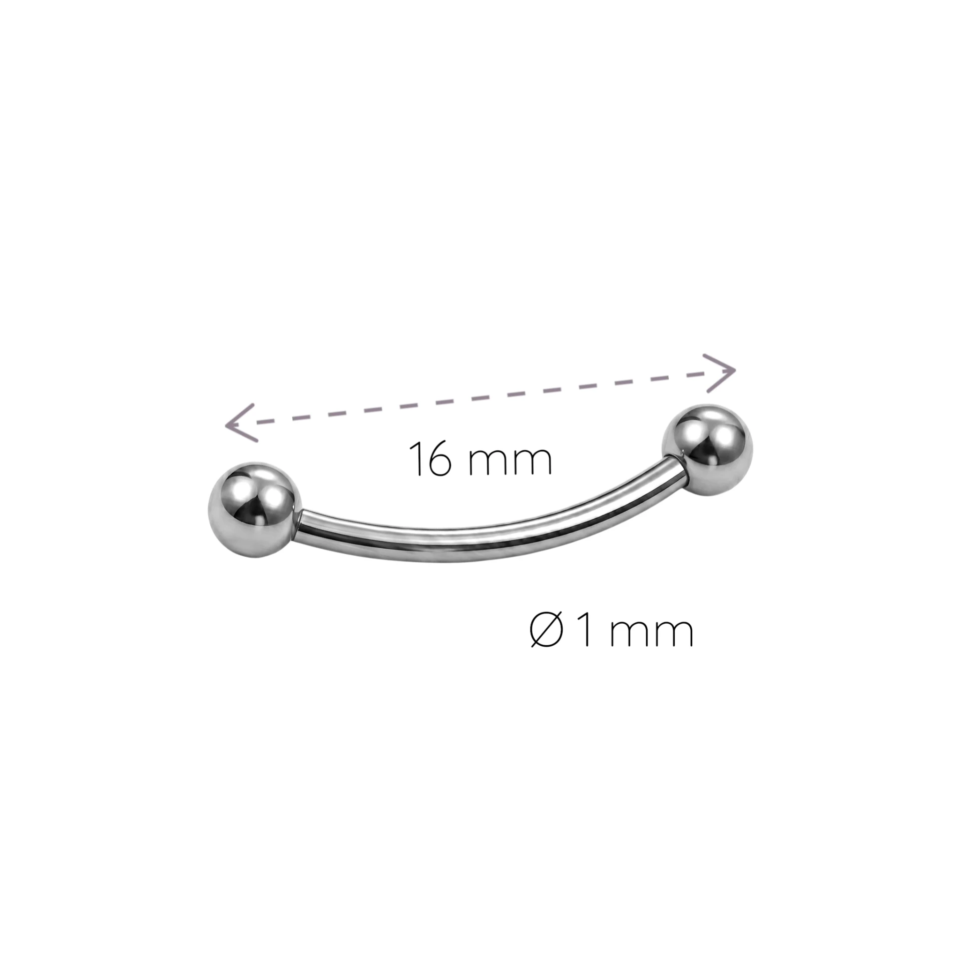 Piercing Curvo 16