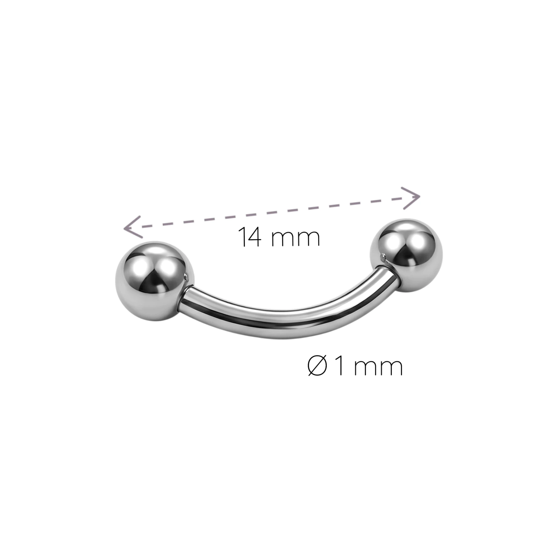 Piercing Curvo 14