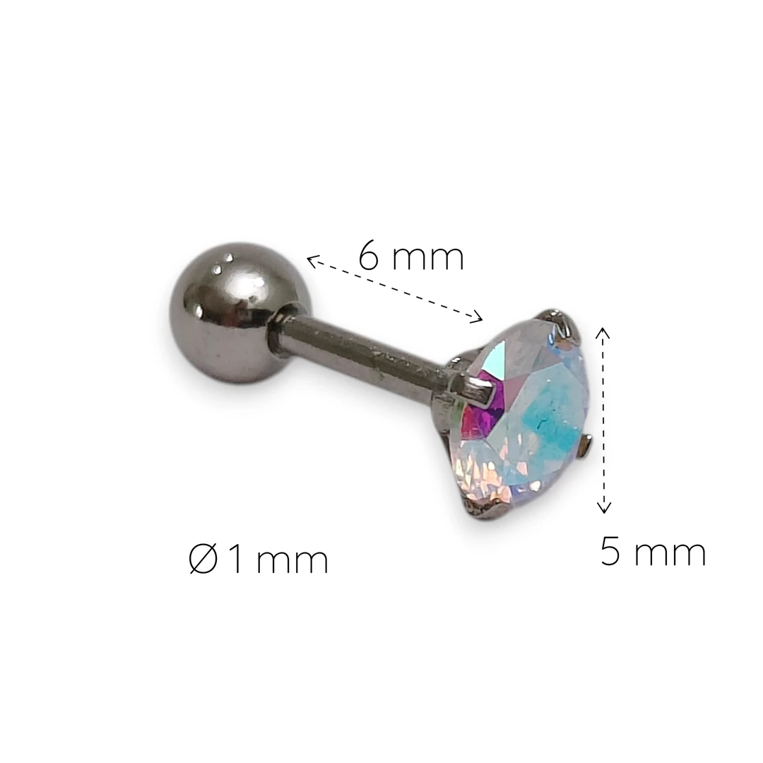 Piercing Cristal Irradiante