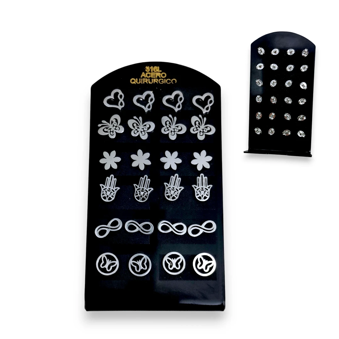 Aros Acero Variados