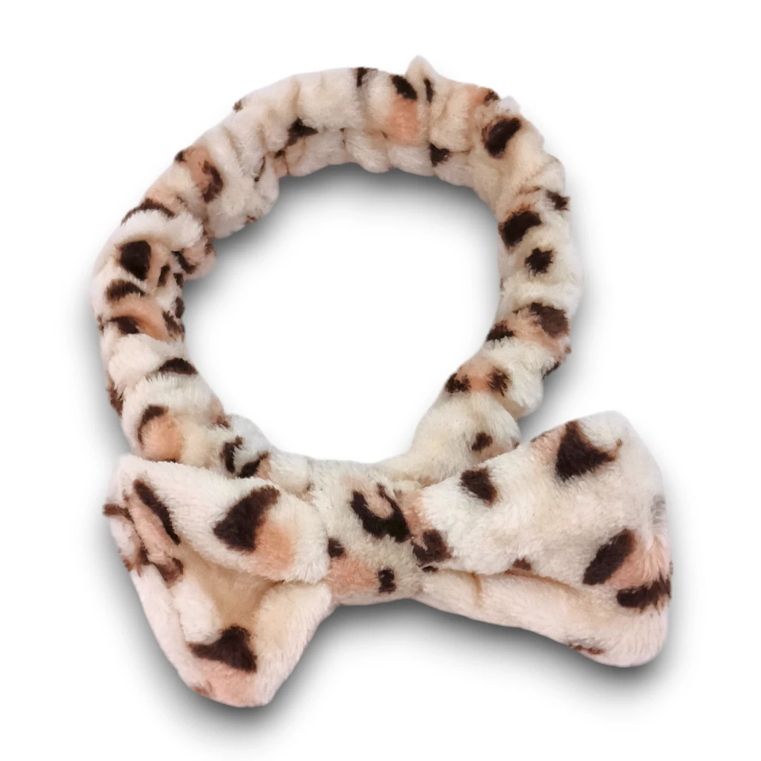 Vincha De Peluche Leopard