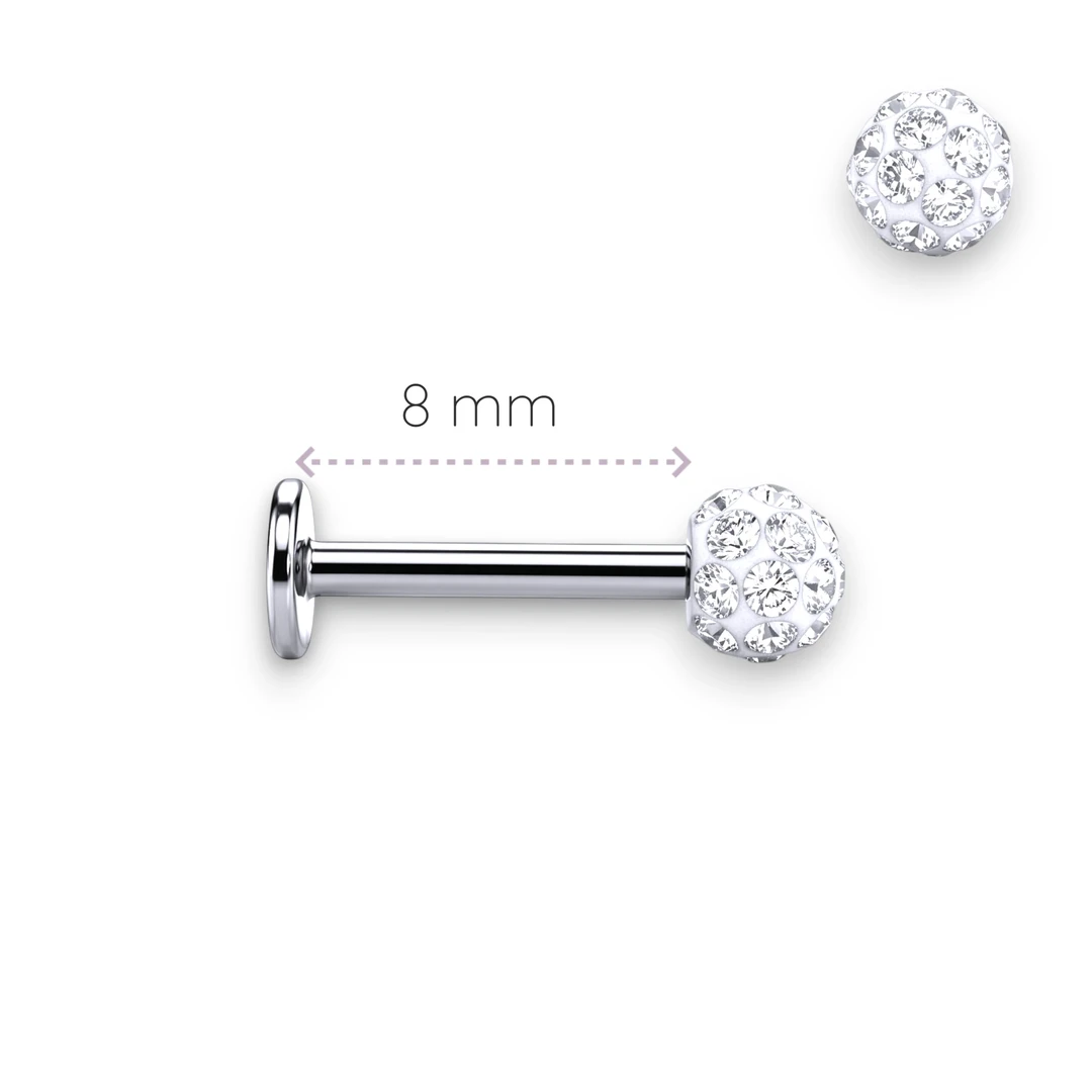 [LABVO065N] Labret Bola De Fuego