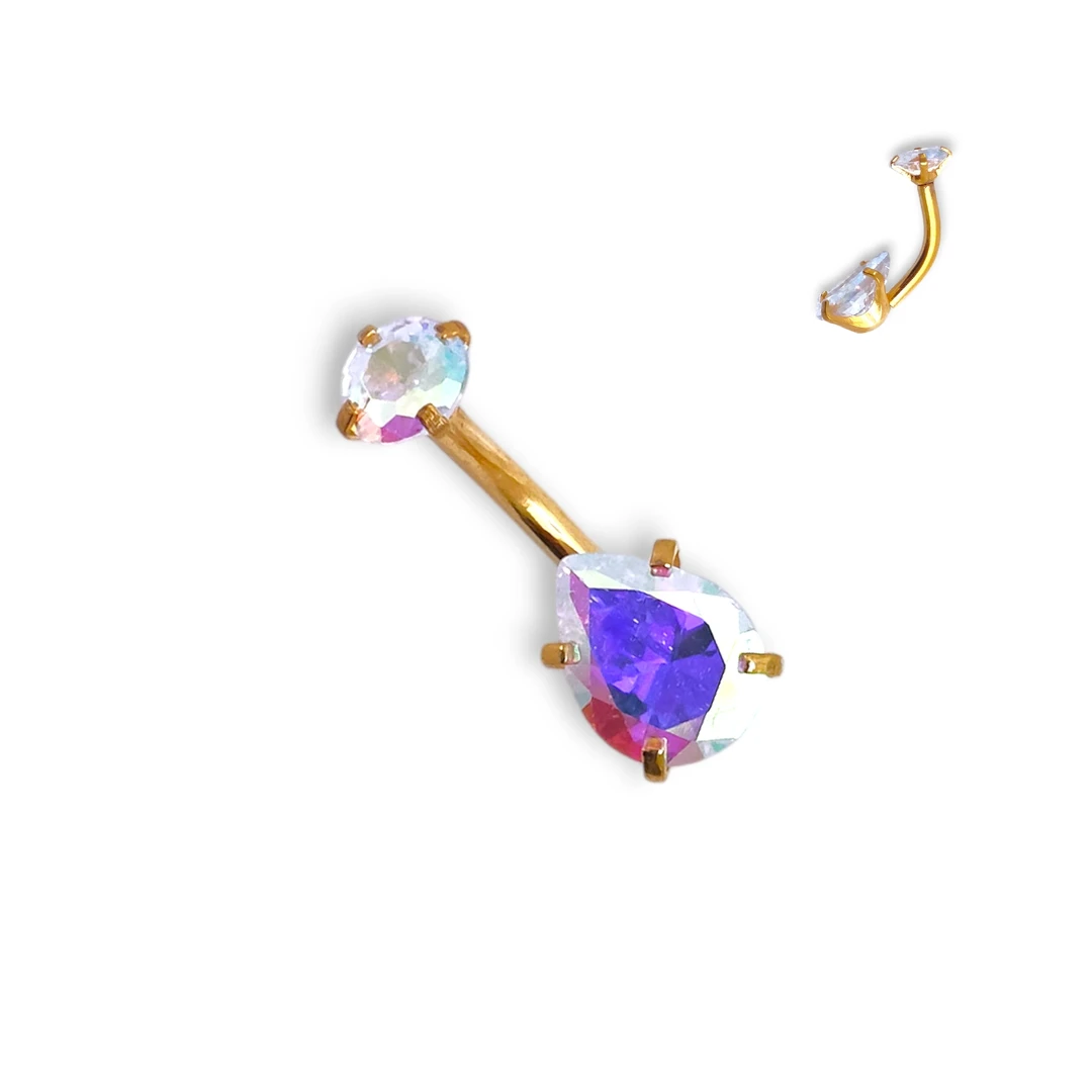 [PIE937461] Piercing GotaTornasol Dorado (Tornasol)