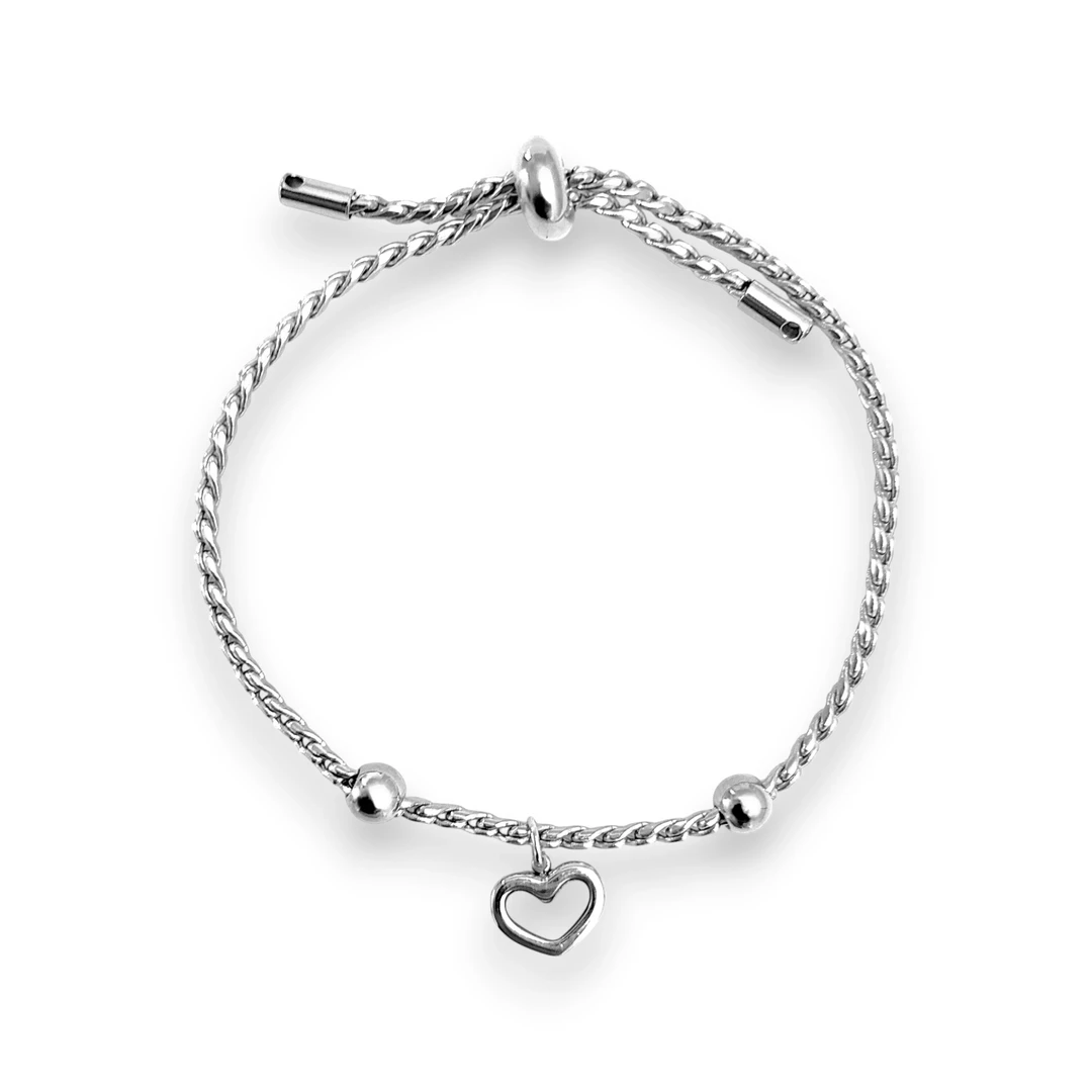 [PUL56732C] Pulsera Corazón Nácar B