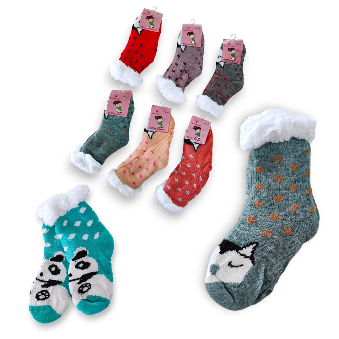 [MEDOF50BH] Pantumedias Infantiles Antideslizantes