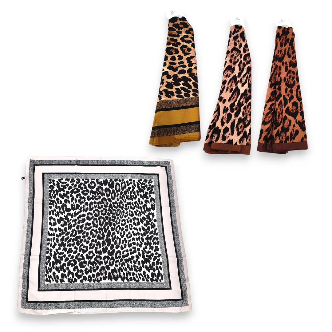 [PAN729401] Pañuelo Animal Print 90