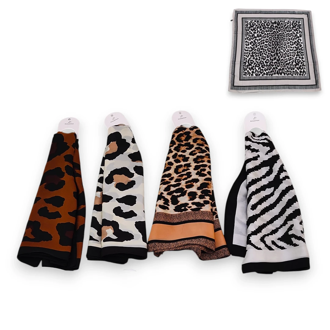 [PAN834912] Pañuelo Animal Print 70
