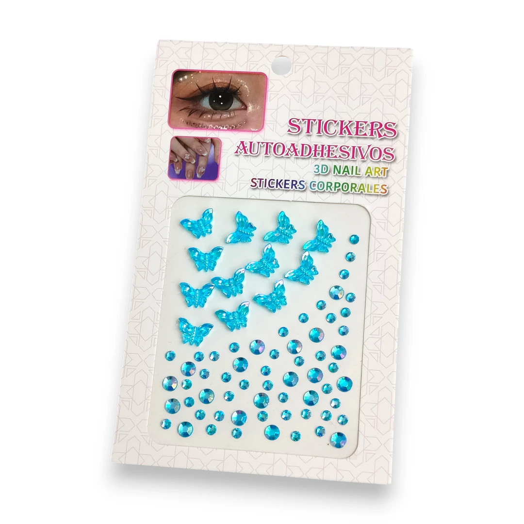 [STI412263] Stickers Mariposas 3D