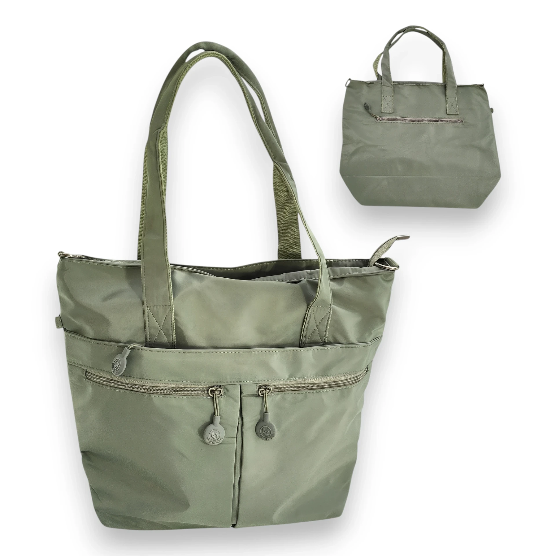 [BOL927929] Bolso Urbano Funcional (Verde Eucalipto)