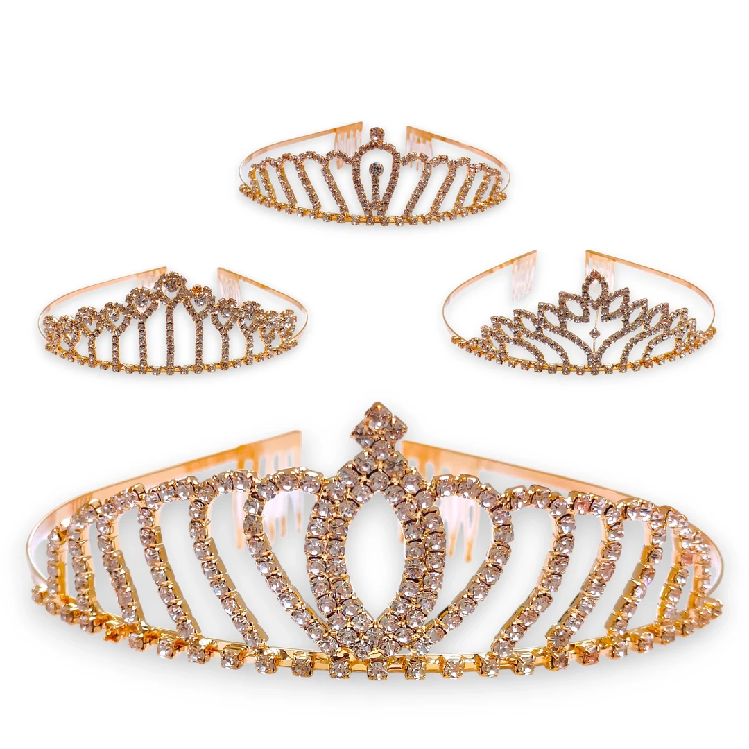 [TIA210227] Tiara Princesa Strass Dr