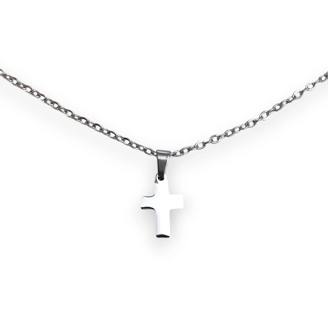 [COL789012] Collar Cruz Minimalista