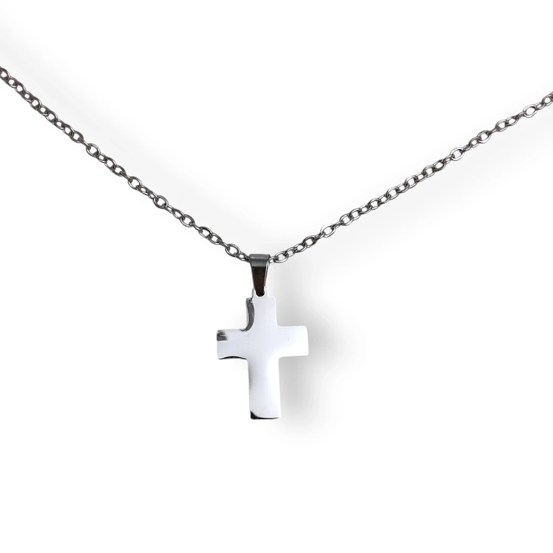 [COLECU19W] Collar Cruz Minimalista 15