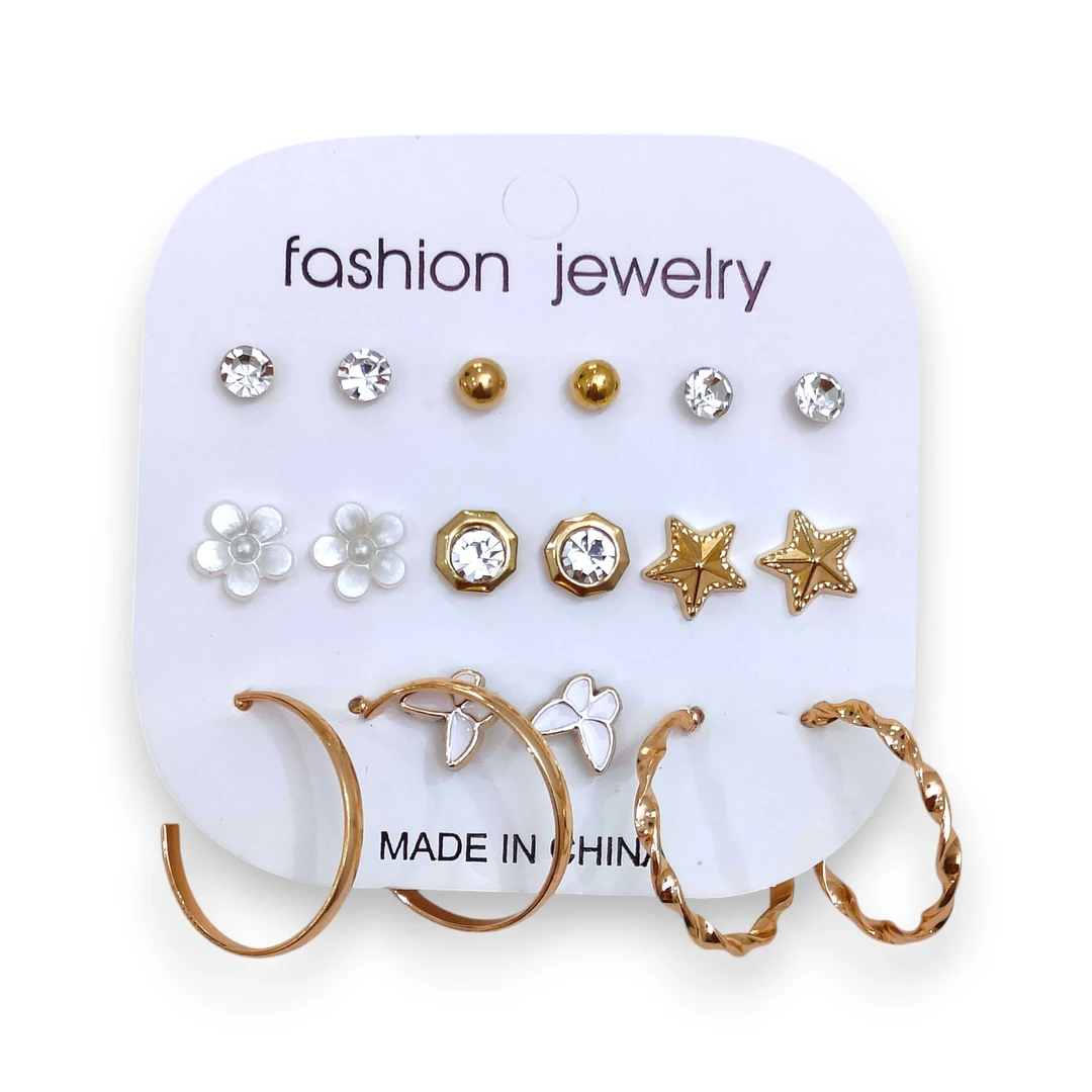 [AROOL1428] Set De Aros Chic