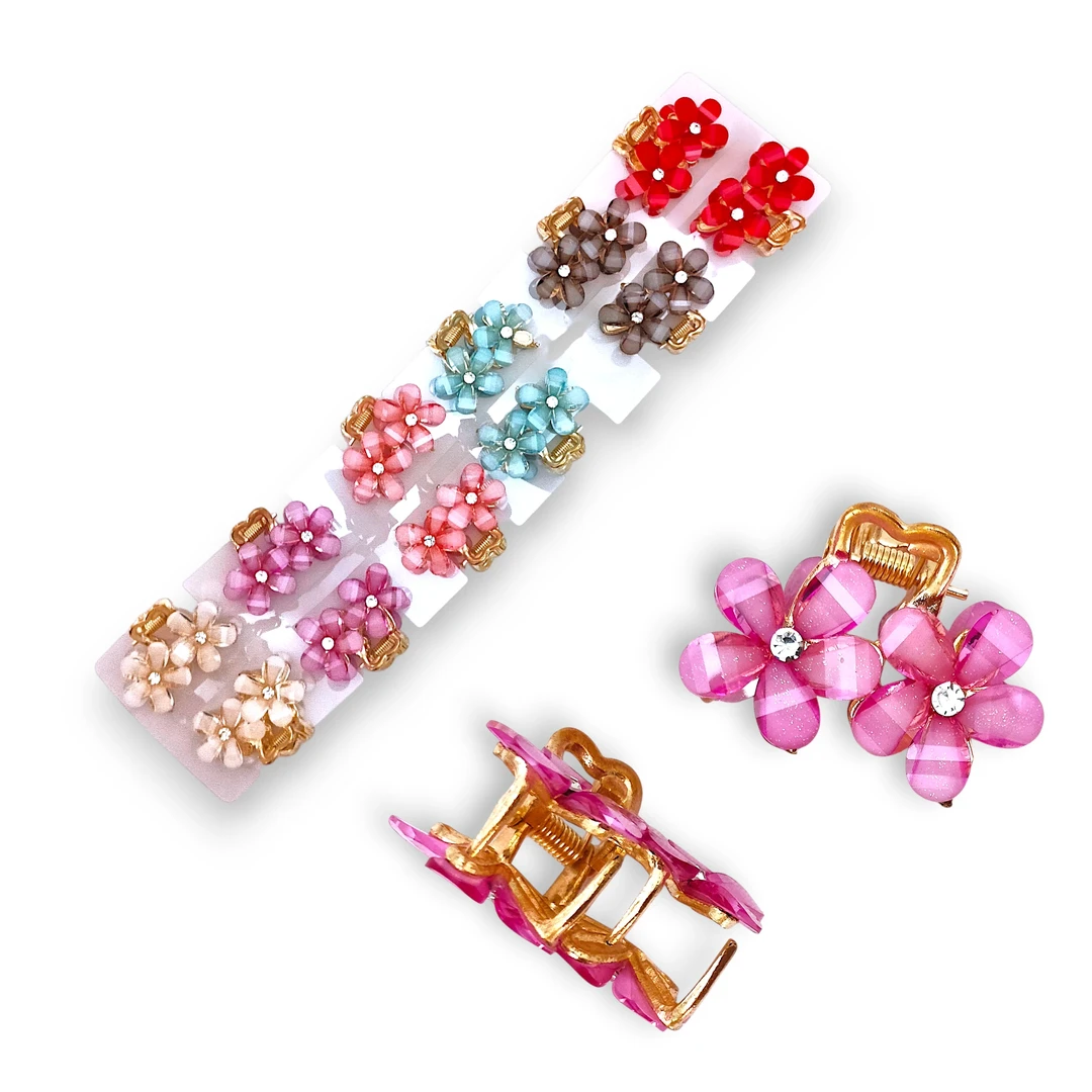 [BROOL1048] Broche Flor Con Strass