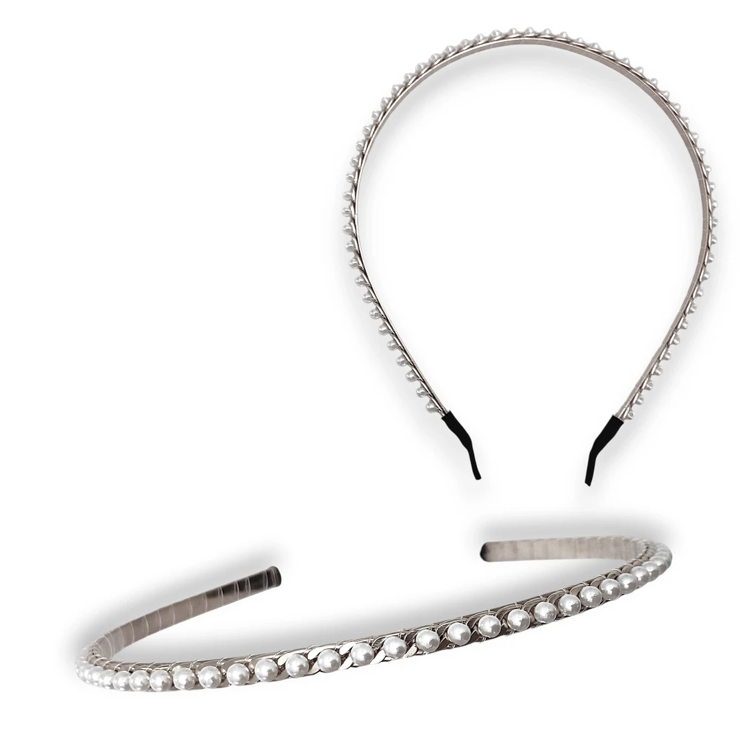 [VIN829401] Vincha Perlas Pl
