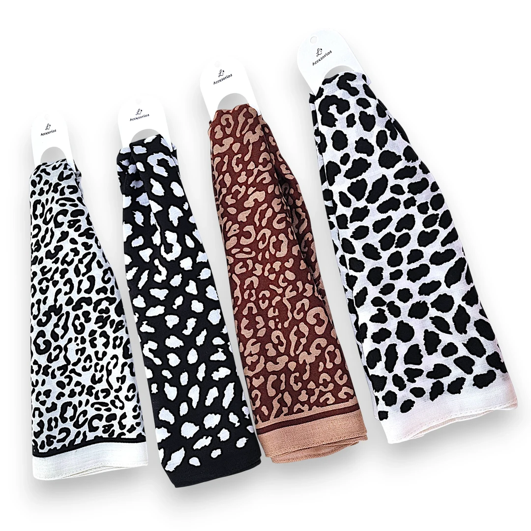Pañuelo Estampado Leopard