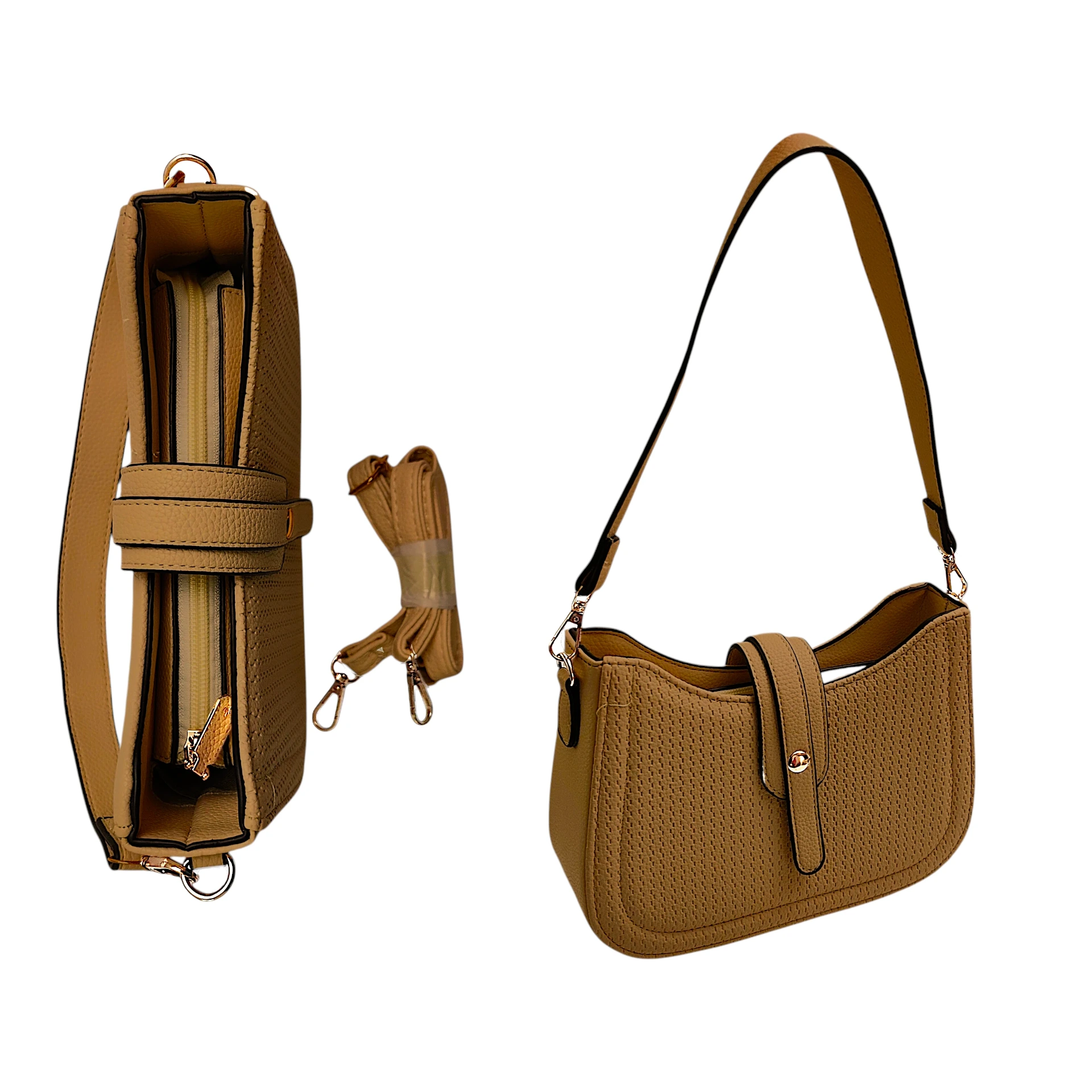 Cartera Hobo Perforada
