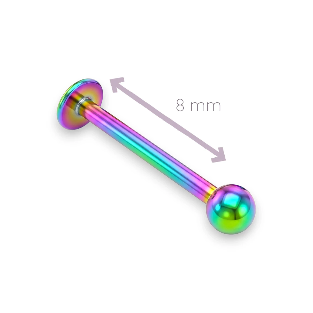 Piercing Labret Tornasol 8